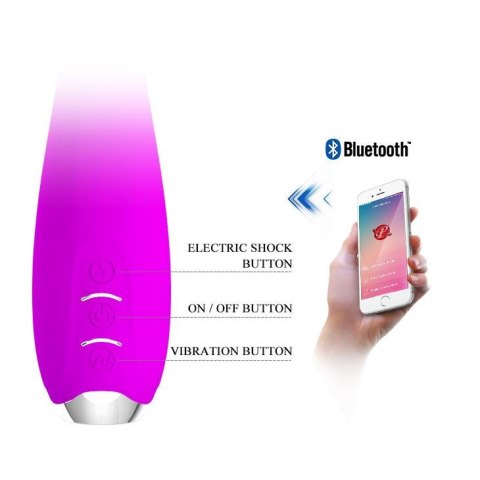 PRETTY LOVE - HOMUNCULUS, 12  functions 5 electric shock functions Mobile APP remote control - wibrator punktu G