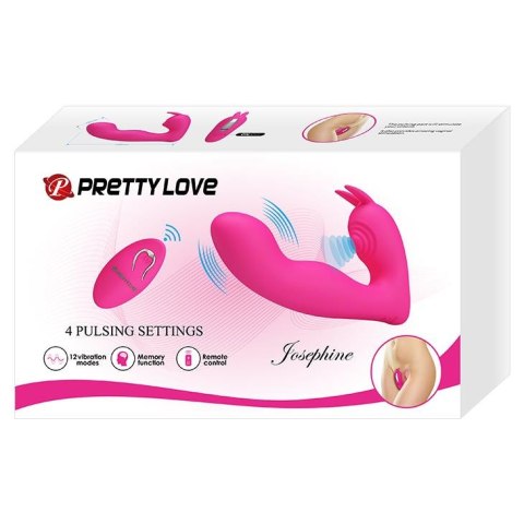 PRETTY LOVE - Josephine Magenta - wibrator punktu G