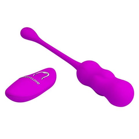 PRETTY LOVE -LESHY, 12 vibration functions Wireless remote control - wibrujące jajeczko na pilota