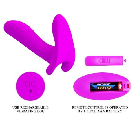 PRETTY LOVE -REMOTE CONTROL MASSAGER, 12 vibration functions Wireless remote control