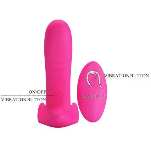 PRETTY LOVE -REMOTE CONTROL MASSAGER, 12 vibration functions Wireless remote control