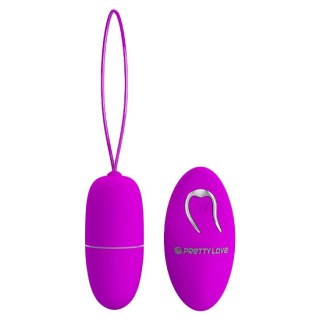 PRETTY LOVE -SELKIE, 12 vibration functions Wireless remote control - wibrujące jajeczko na pilota