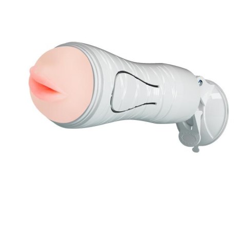 CRAZY BULL - FLORA Vibrating 12 functions - Masturbator wibracyjny z przyssawką