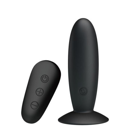 MR PLAY - Remote Control Vibrating Anal Plug - WIbrujący korek analny na pilota