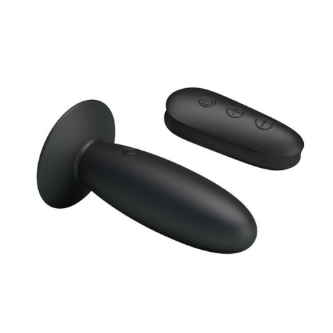 MR PLAY - Remote Control Vibrating Anal Plug - WIbrujący korek analny na pilota