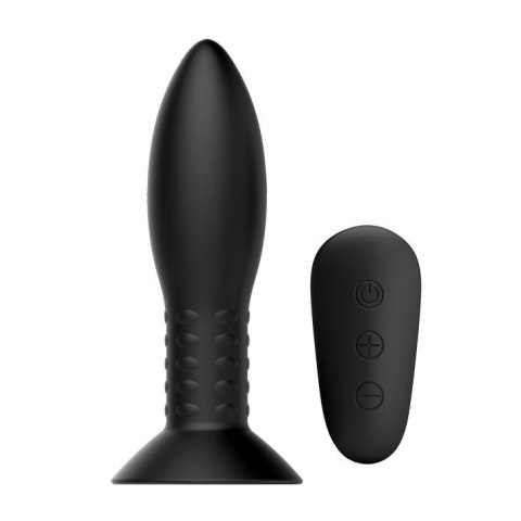 MR PLAY - Rotation Beads Anal Plug - Wibrujący korek analny