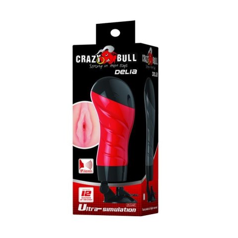 PRETTY LOVE - CRAZY BULL DELIA Vagina 12 function / Voice - Masturbator z wibracjami