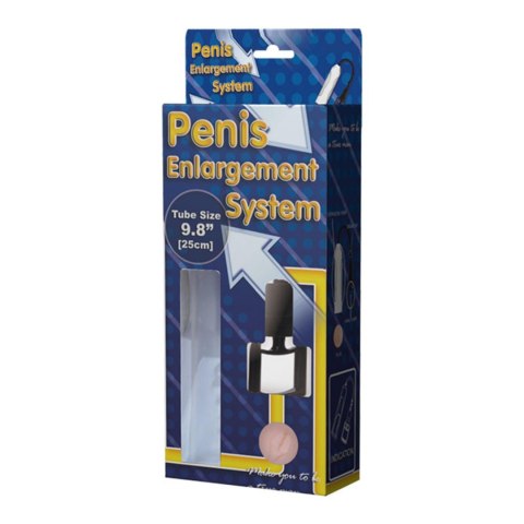 BAILE- Penis Enlargement System 9,8'', Vibration - Pompka do powiększania penisa