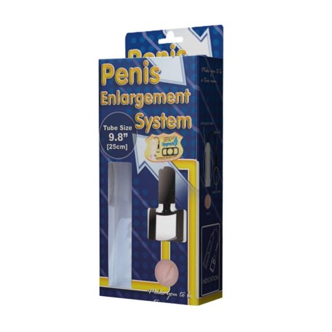 BAILE- Penis Enlargement System 9,8'', Vibration - Pompka do powiększania penisa