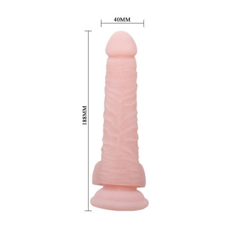 BAILE - SUPER DILDO 7,4"" - Realistyczne dildo na przyssawce