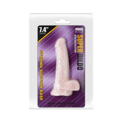 BAILE - SUPER DILDO 7,4"" - Realistyczne dildo na przyssawce