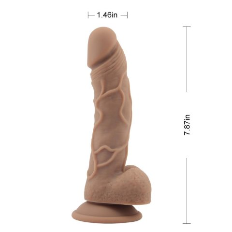 Labour-Brown - Realistyczne dildo na przyssawce