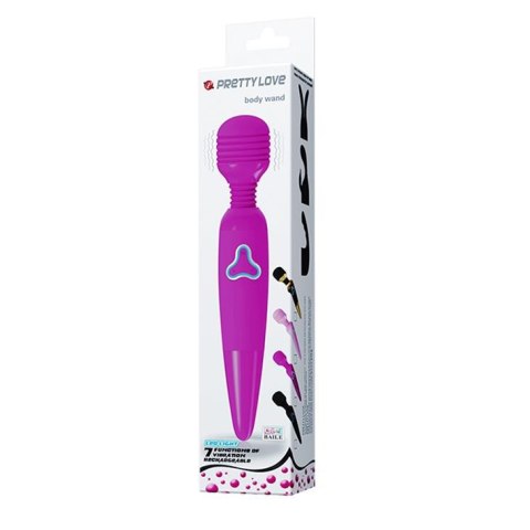 PRETTY LOVE - BODY WAND BLACK 7 FUNCTION - wibrator Wand