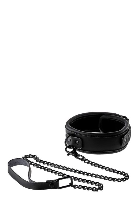 BLAZE COLLAR AND LEASH BLACK