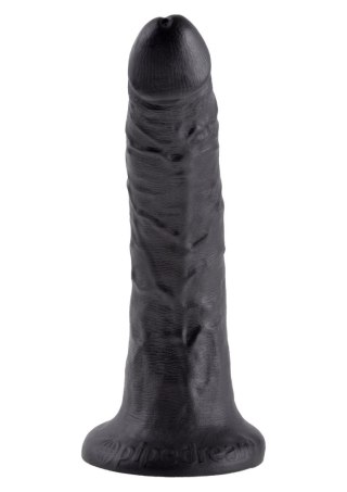 Cock 7 Inch Black - Czarne realistyczne dildo