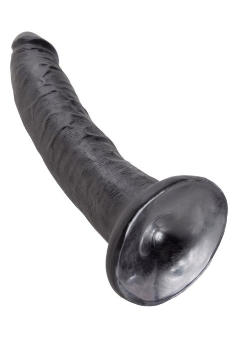 Cock 7 Inch Black - Czarne realistyczne dildo