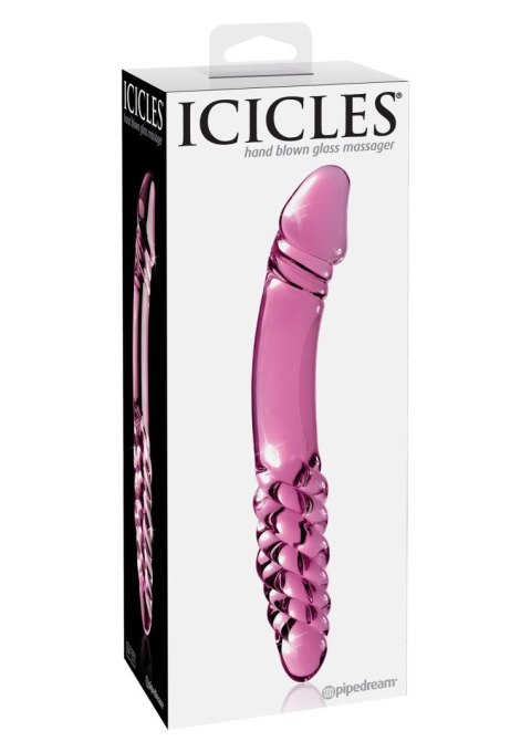 Icicles No.57 Transparent - Szklane dildo