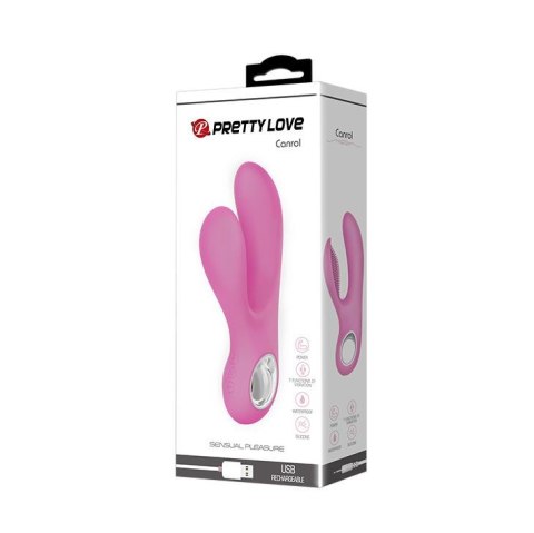 PRETTY LOVE - CANROL USB PINK 7 function - wibrator punktu G