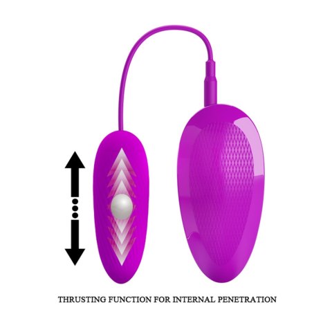 PRETTY LOVE - DESTRABLE FLIRT Naughty egg, thrusting motion - wibrator jajeczko