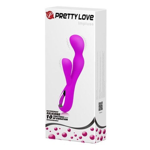 PRETTY LOVE - IMPLUSE, USB 10 function - wibrator punktu G