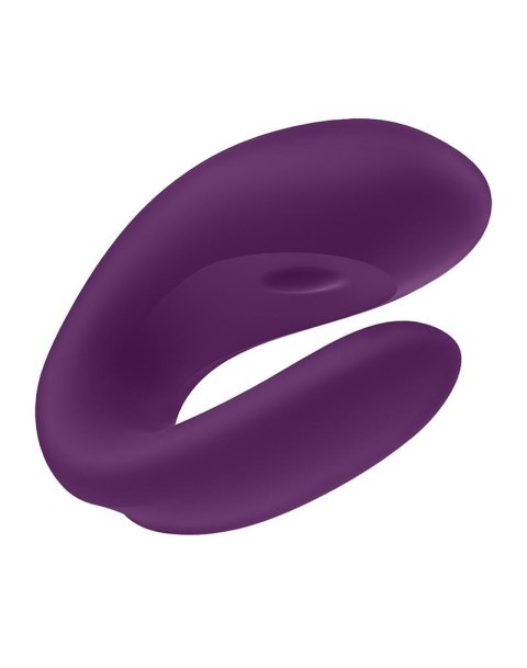 Satisfyer Double Joy Partner Violet - wibrator dla par