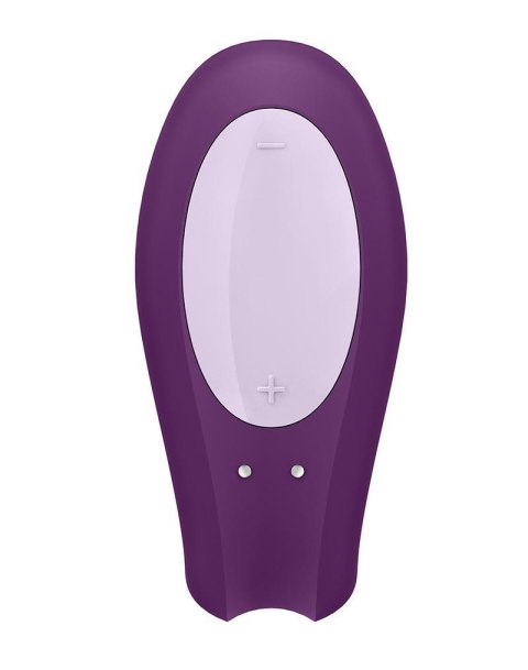 Satisfyer Double Joy Partner Violet - wibrator dla par