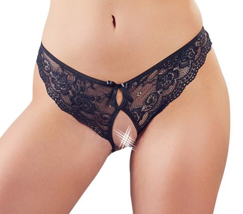 Crotchless Lace Briefs M