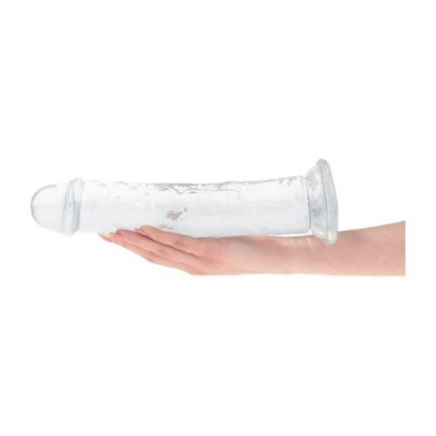 Dildo Clear Emotion Large - Dildo z przyssawką