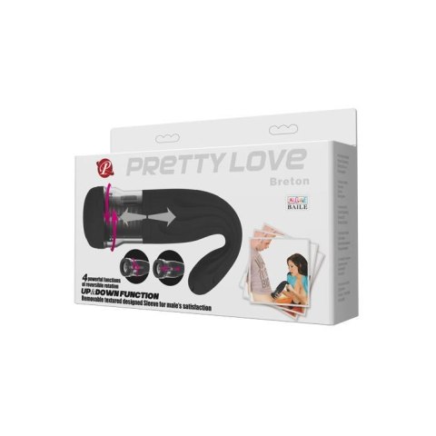 PRETTY LOVE - BRETON - masturbator z wibracjami