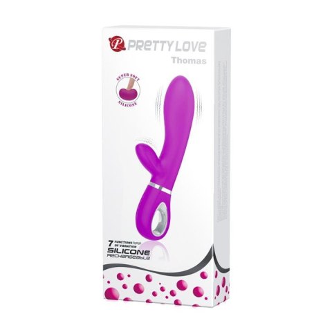 PRETTY LOVE - THOMAS USB PURPLE 7 function - wibrator punktu G