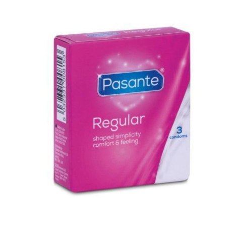 Pasante Regular condoms 3 pcs - prezerwatywy