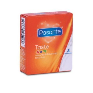 Pasante Taste Mixed condoms 3pcs - prezerwatywy