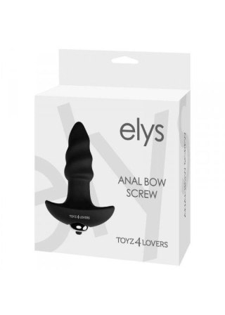 VIBRATORE ANALE ELYS - ANAL BOW SCREW - Wibrujący korek analny