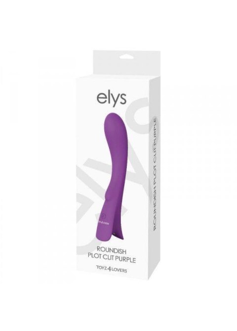 Wibrator-VIBRATORE DESIGN ELYS - ROUNDISH PLOT CLIT PURPLE