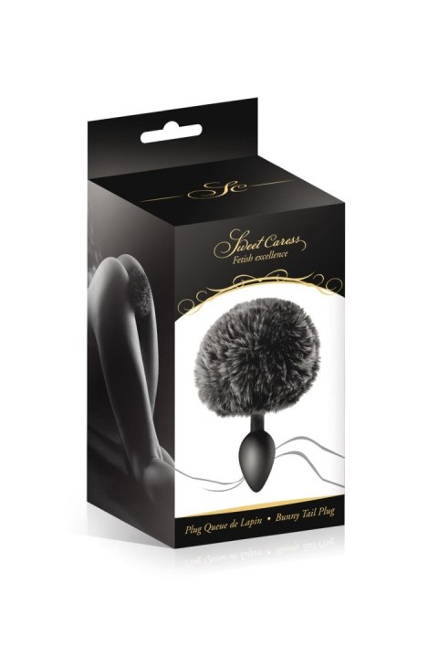 BLACK POMPOM ANAL PLUG