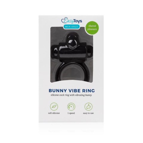 Bunny Vibe Ring - Wibrujący pierścień erekcyjny