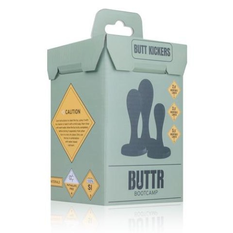 Dildo-ButtKickers Butt Plug Training Set - dildo analne