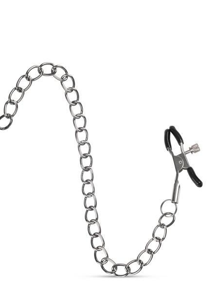 Open Ball Gag With Nipple Clamps