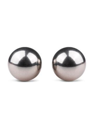 Silver ben wa balls - 19mm