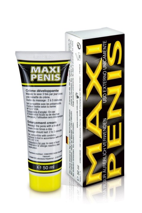 MAXI PENIS 50 ML - Krem powiększający penisa