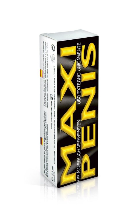 MAXI PENIS 50 ML - Krem powiększający penisa