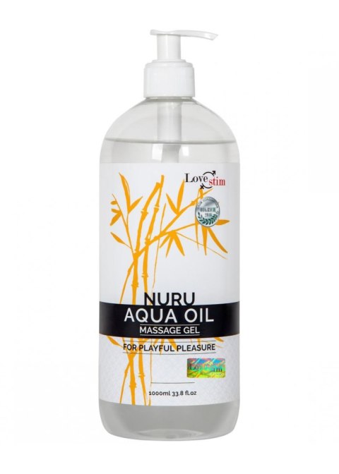 NURU AQUA OIL 1000ml - Olejek do masażu