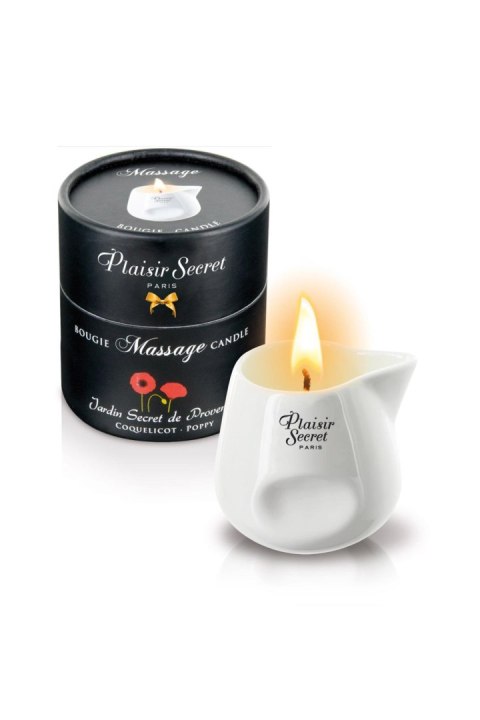 POPPY MASSAGE CANDLE 80ML - Świeca do masażu