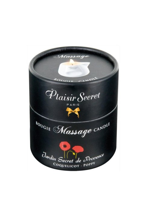 POPPY MASSAGE CANDLE 80ML - Świeca do masażu