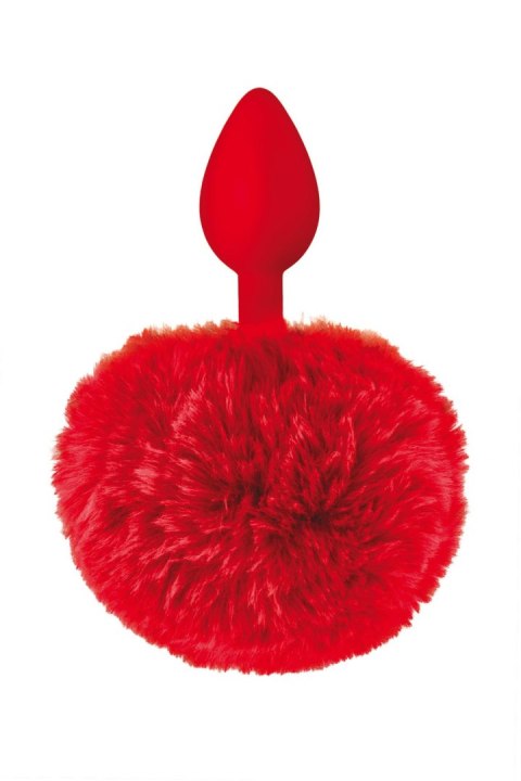 RED POMPOM ANAL PLUG