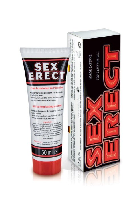 SEX ERECT 50 ML - Krem na poprawę erekcji