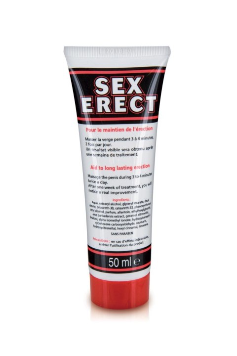 SEX ERECT 50 ML - Krem na poprawę erekcji