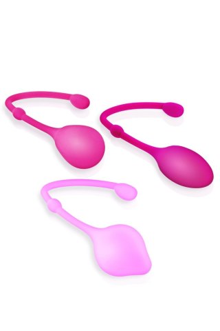 SET 3 STAGE KEGEL BALL PINK - zestaw kulek gejszy