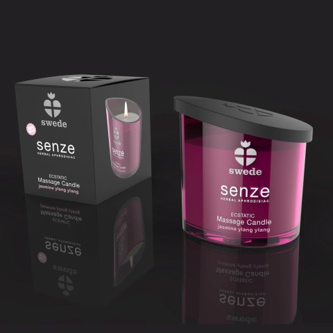 Swede - Senze Ecstatic Massage Candle Jasmine Ylang Ylang  - Świeca do masażu