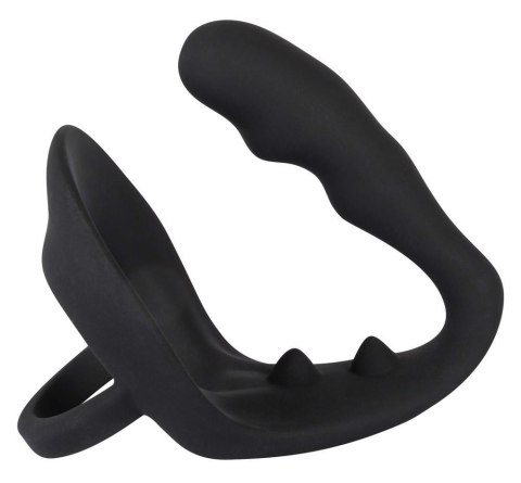 Black Velvets Ring & Plug - pierścień erekcyjny